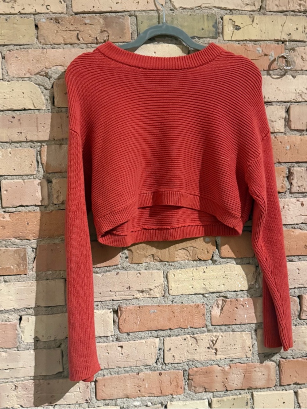 LA HEARTS cropped sweater size S
